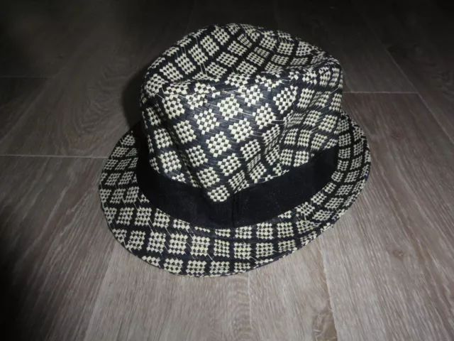 Neuf Chapeau De Paille Borsalino Moa