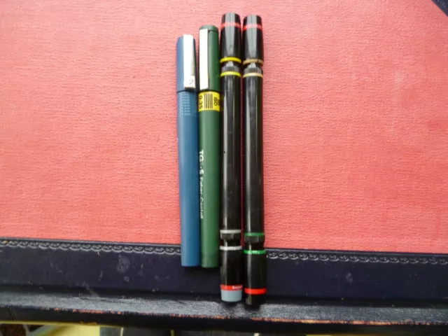 Rotring,Staedtler,Faber Technical Pens