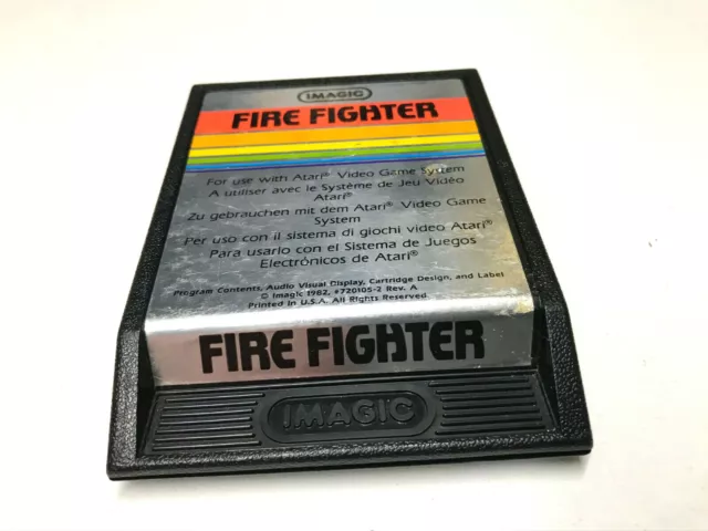 Fire Fighter / Imagic Pal Atari 2600 En Loose