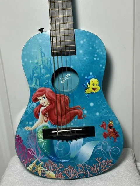 Disney The Little Mermaid Ariel Acoustic String Guitar First Act Inc Blue/Multi Disney The Little Mermaid Ariel Acoustic String Guitar First Act Inc Blue/Multi