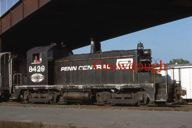 Original Penn Central in Rensselaer New York PC 8429 Kodachrome 35mm Photo Slide