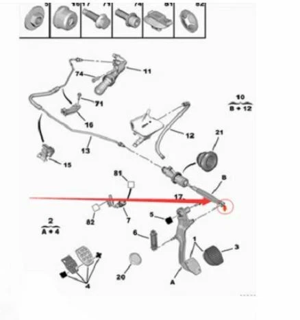 FRENKIT Kit De Réparation, Maître-cylindre De Frein Pour CITROËN - Foto 8