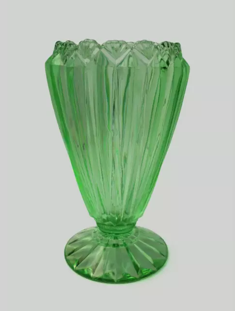 STUNNING ART DECO Cut Glass Vase Unique Vintage Home Decor for Sale on  eBay