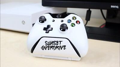 Xbox One Controller Stand White Sunset Overdrive Gaming Specials Addition
