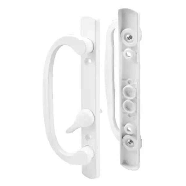PRIMELINE PATIO DOOR Handle Set 315/16" Hole Spacing White C 1280 18