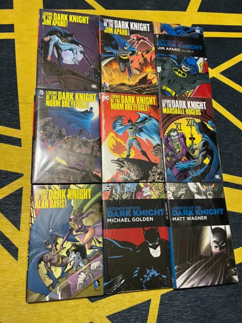 Batman Legends of the Dark Knight Graphic Novels Jim Aparo Breyfogle 9 Book Lot 