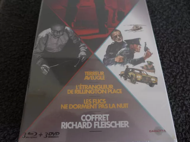 Coffret Richard Fleischer bluray/dvd NEUF
