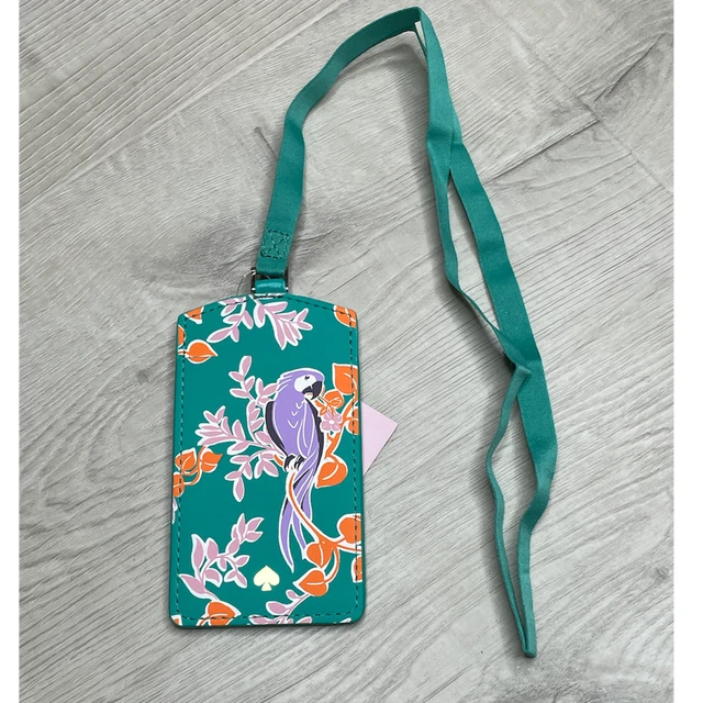 kate spade new york ID holder, bird party Print