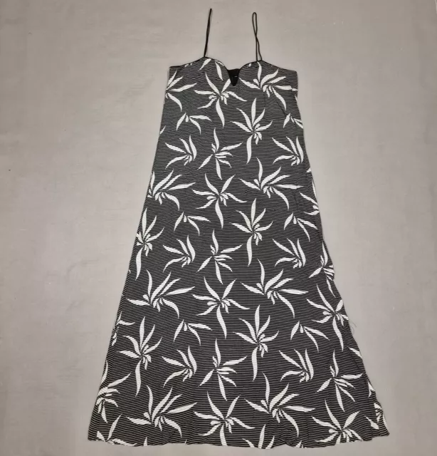 Witchery Womens Maxi Dress Size 12 Black And White Print