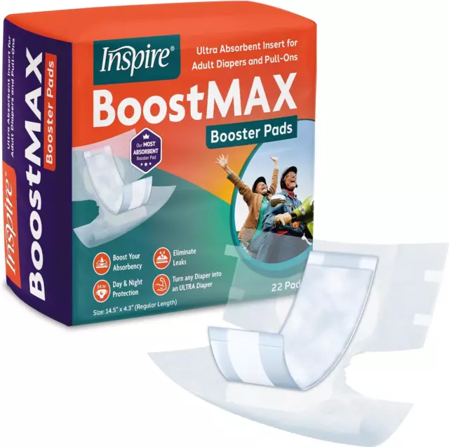 Incontinence Booster Pads Super Absorbent Absorbs over 5 Cups! | Incontinence Pa