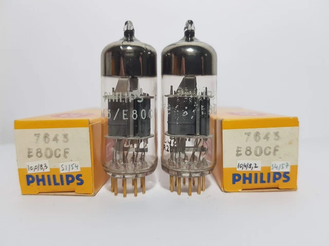 Tube PCL86 (W1V) - Grandes Ailettes - Occasion Testé 80% - Pour Amplification Audio Vintage