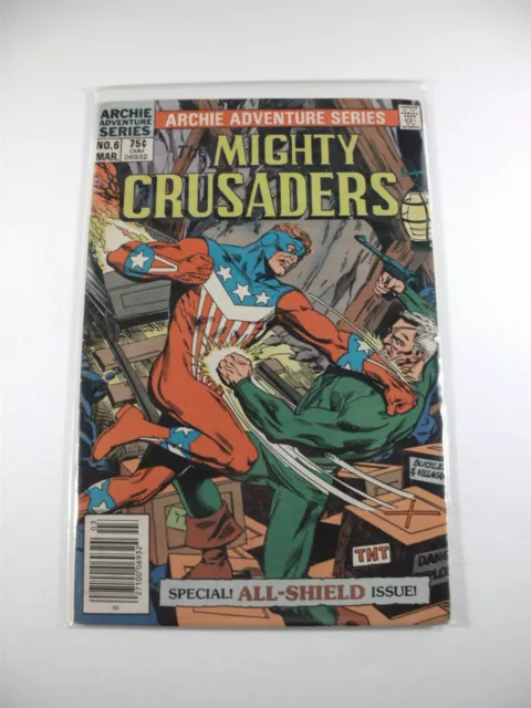 Archie Adventure Series THE MIGHTY CRUSADERS Comic Book No. 6 MAR 1984 (VF)