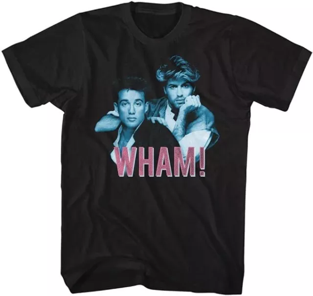 WHAM T-Shirt - WHAM Photo George Michael Mens T-shirt - New - NWT - Band Tees