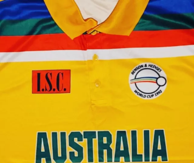 Australia Cricket 1992 World Cup One Day Cricket Jersey 2