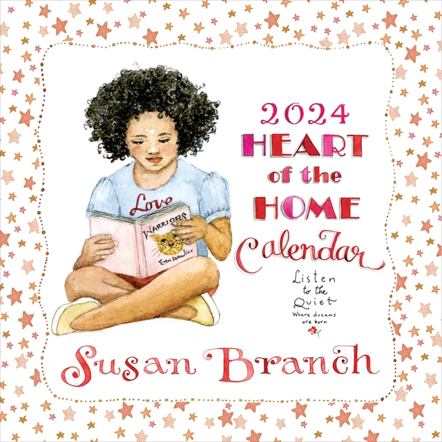 TF PUBLISHING 2024 Susan Branch Grid Wall Calendar Matte 12”x12