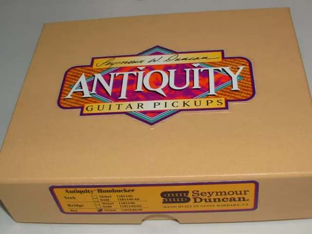 Seymour Duncan 11018-05-NC Antiquity Humbucker Set NICKEL  New with Warranty