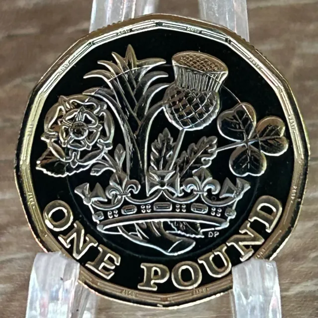 2017 £1 Nations Of A Crown BUNC Brilliant Uncirculated One Pound Coin Royal Mint