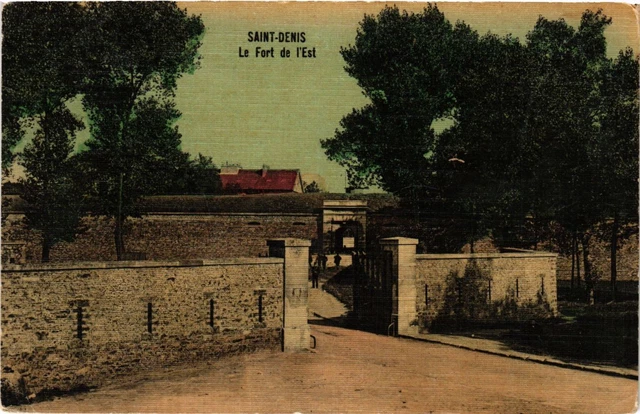 CPA Saint-Denis - 93 - Explosion Fort Double-Couronne 4 mars 1916