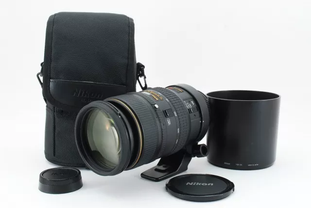 =Near Mint= Nikon AF VR NIKKOR 80-400mm f/4.5-5.6 D ED Telephoto Zoom Lens *769