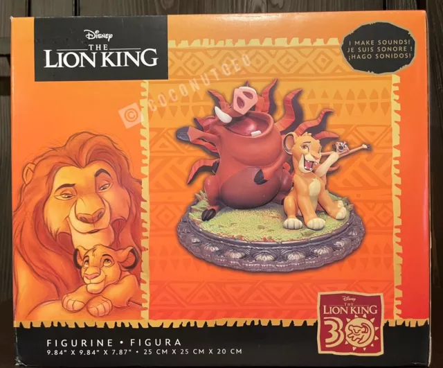 2024 DISNEY PARKS The Lion King 30th Anniversary Art Figurine Figure