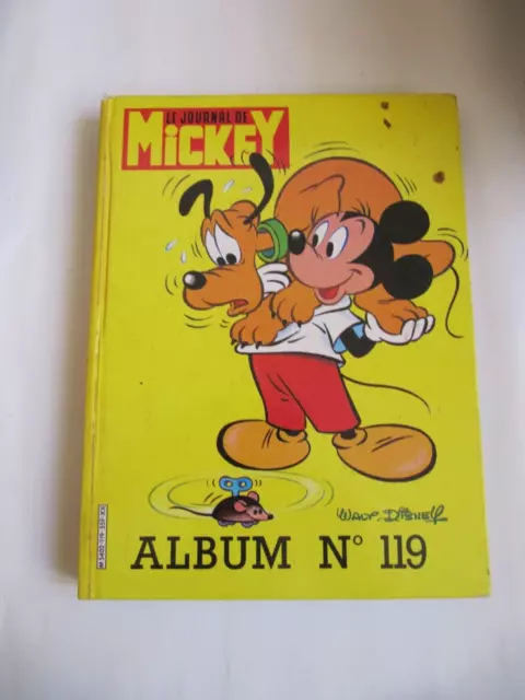 LE JOURNAL DE MICKEY / RELIURE ALBUM N° 119 (1751 à 1759)