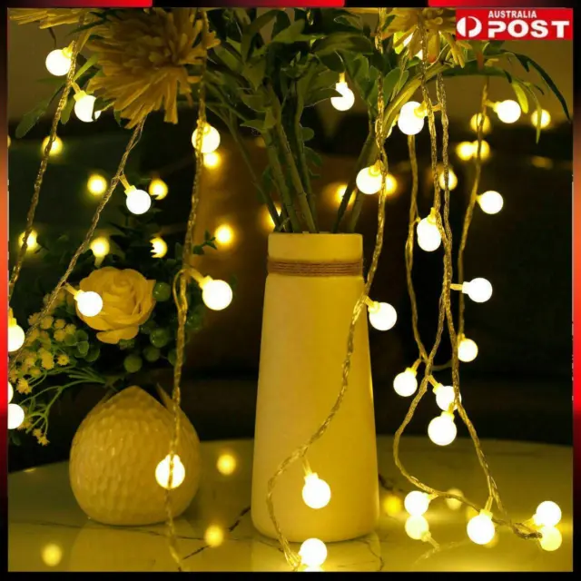 LED Globe Bulb Ball LED String Fairy Lights Indoor/Outdoor Wedding Party Lamps