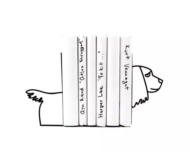 VENTE 30 % de réduction sur les serre-livres en métal - Cocker spaniel -...