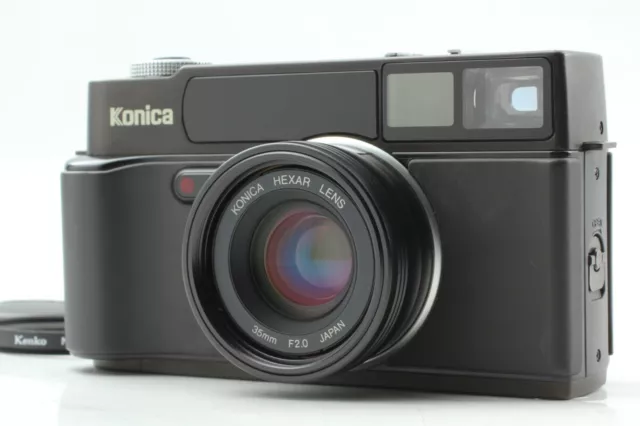 "Near Mint+++" Konica Hexar AF Black Rangefinder 35mm Film Camera From JAPAN