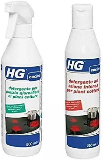 HG - Détergent De Étages Cuisson 500ml + Action Intense 250ml