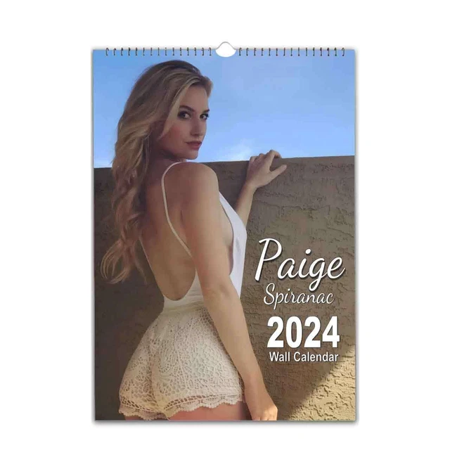SEXY HOT PAIGE Spiranac Seductive Full Photo calendar 2024/25