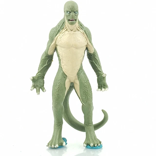 The Lizard Rubber Marvel Amazing Spiderman 5.5 Inch 2011 Swimways Greentoy