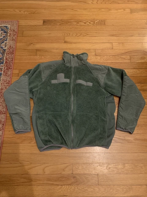USGI ECWCS GEN III COLD WEATHER FLEECE JACKET Med-Reg GREEN