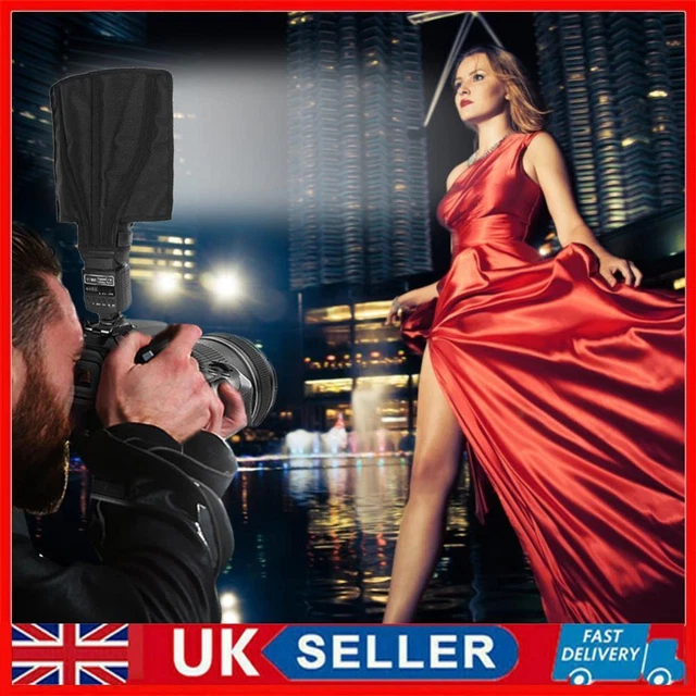 Foldable Flash Reflector Softbox Diffuser Speedlite Photography Reflectors