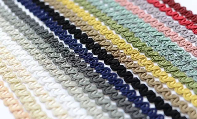 18 COLOUR 15mm Chain Gimp Braid Trim Upholstery Chair Costume BUY 2,4,6+