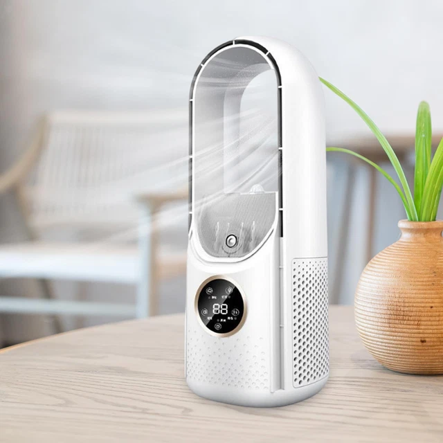 Reland Sun Mini ventilatore USB Mini ventilatore silenzioso, flessibile portatile USB Mini ventola di raffreddamento, silenziosa ventola da viaggio (nero