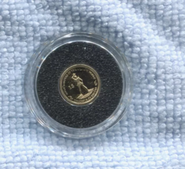 2013 Gold Proof $1 Solomon Islands SEVEN WONDERS ANCIENT WORLD COLOSSUS RHODES