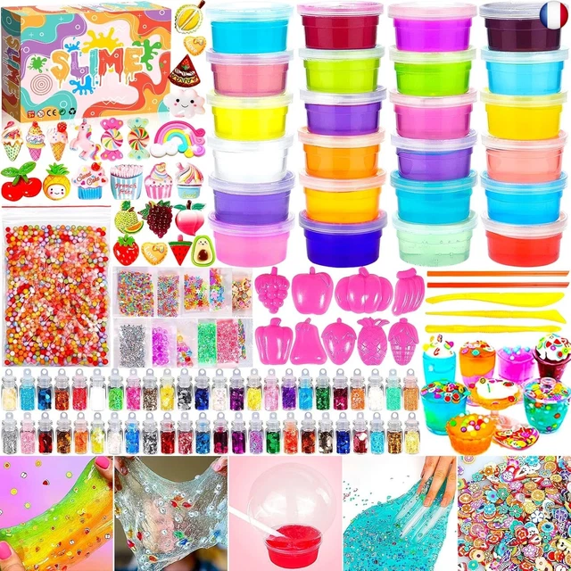 De Slime Module PURPLEDI KIT DE Slime pour Enfant, Bricolage de Fabrication de Slime et ...