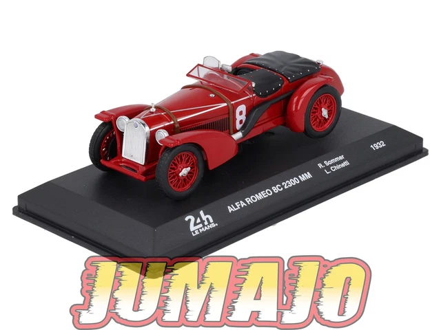 Miniature Alfa Romeo 8C 1/43 Spark No.6 24h Le Mans 1934