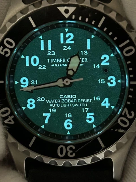 CASIO TIMBER CRUISER Tic-3 Illuminator Auto Light Watch