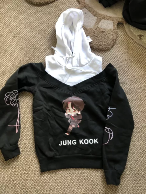 black jungkook hoodie