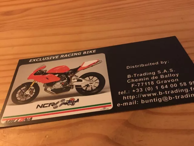 Ducati Moto GP 999 749 prospectus brochure catalogue prospekt publicité pub 2