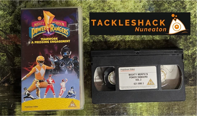 Mmpr Temwork MIGHTY MORPHIN POWER Rangers Teamwork & A Pressing Engagement VHS Tape ...