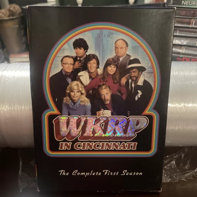 WKRP in Cincinnati Complete Season 1 DVD 2007, 3-Disc Set 22 Episodes