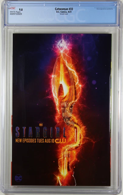 Catwoman #33 (Jenny Frison Variant) Comic Book ~ Cgc 9.8 Nm/M 2