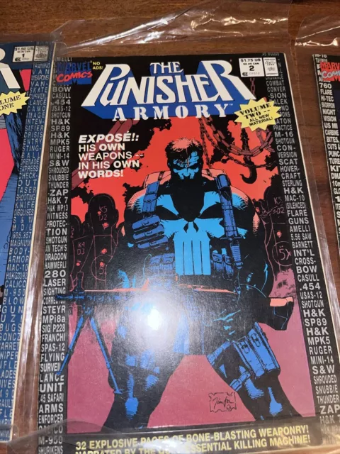 Marvel Comics The Punisher Armory - Lot Of 9 Issue 1-2-3-4-6-7-8-9-10 3