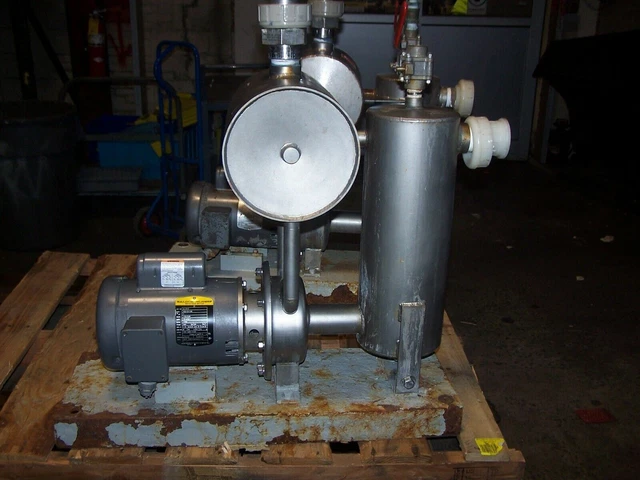 Corcoran 1 Hp Stainless Steel Self Priming Pump 115/230 Vac 1 Phase 1725 Rpm 56C