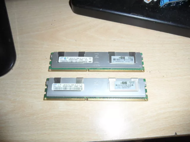 16GB Kit (2x8GB) PC3-10600R DDR3 1333MHz ECC Serveur Mémoire RAM Rdimm