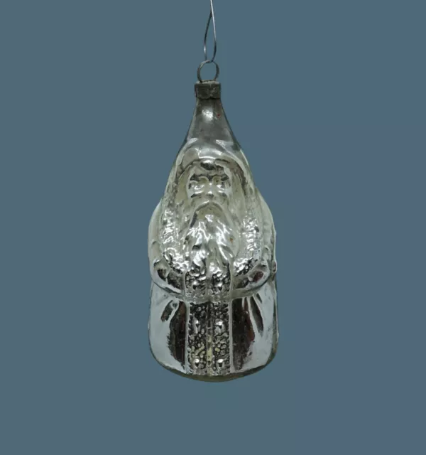 Nikolaus / Weihnachtsmann / Santa um 1920 - Glasornament  (# 15385)