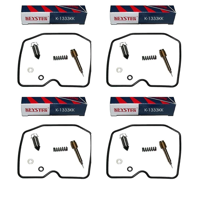 Carburetor Repair Kit For Kawasaki GPZ 1100 ZRX 1200 1995-2006 - 4x Full Gasket & Seal Set