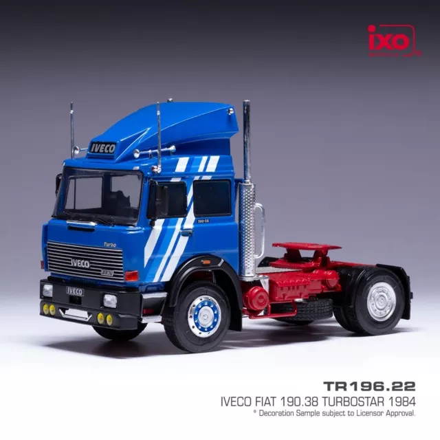 IXO MODEL TRUCKS Iveco 190.38 Turbo Star Blue 1984 1 43 Scale Tr196 38.99 PicClick UK